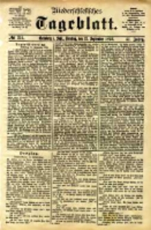 Niederschlesisches Tageblatt, no 214 (Grünberg i. Schl., Dienstag, den 12. September 1893)
