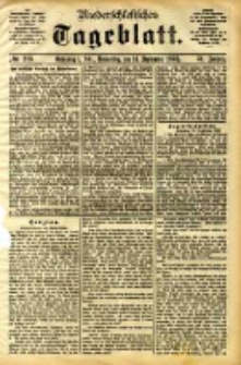 Niederschlesisches Tageblatt, no 216 (Grünberg i. Schl., Donnerstag, den 14. September 1893)