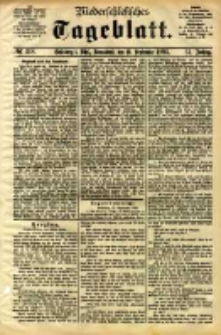 Niederschlesisches Tageblatt, no 218 (Grünberg i. Schl., Sonnabend, den 16. September 1893)