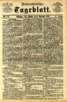 Niederschlesisches Tageblatt, no 220 (Grünberg i. Schl., Dienstag, den 19. September 1893)