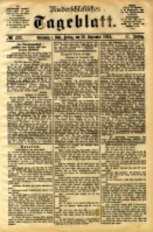 Niederschlesisches Tageblatt, no 229 (Grünberg i. Schl., Freitag, den 29. September 1893)