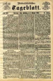 Niederschlesisches Tageblatt, no 233 (Grünberg i. Schl., Mittwoch, den 4. Oktober 1893)