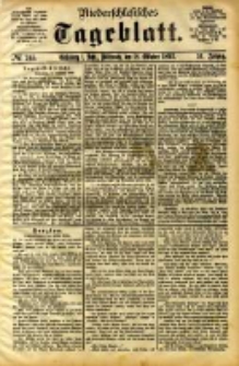 Niederschlesisches Tageblatt, no 245 (Grünberg i. Schl., Mittwoch, den 18. Oktober 1893)