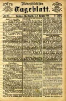 Niederschlesisches Tageblatt, no 258 (Grünberg i. Schl., Donnerstag, den 2. November 1893)