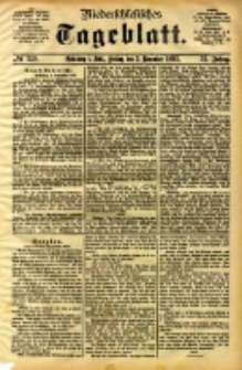 Niederschlesisches Tageblatt, no 259 (Grünberg i. Schl., Freitag, den 3. November 1893)