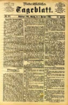 Niederschlesisches Tageblatt, no 261 (Grünberg i. Schl., Sonntag, den 5. November 1893)