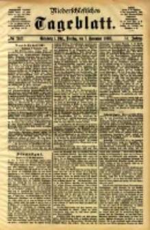 Niederschlesisches Tageblatt, no 262 (Grünberg i. Schl., Dienstag, den 7. November 1893)
