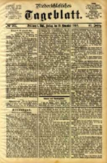 Niederschlesisches Tageblatt, no 265 (Grünberg i. Schl., Freitag, den 10. November 1893)