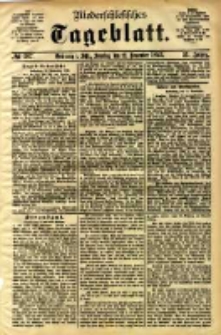 Niederschlesisches Tageblatt, no 267 (Grünberg i. Schl., Sonntag, den 12. November 1893)