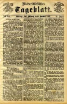 Niederschlesisches Tageblatt, no 269 (Grünberg i. Schl., Mittwoch, den 15. November 1893)
