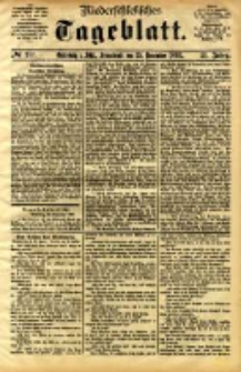 Niederschlesisches Tageblatt, no 277 (Grünberg i. Schl., Sonnabend, den 25. November 1893)