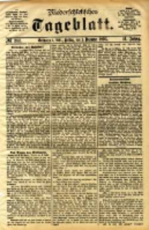 Niederschlesisches Tageblatt, no 282 (Grünberg i. Schl., Freitag, den 1. Dezember 1893)