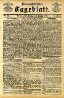 Niederschlesisches Tageblatt, no 285 (Grünberg i. Schl., Dienstag, den 5. Dezember 1893)