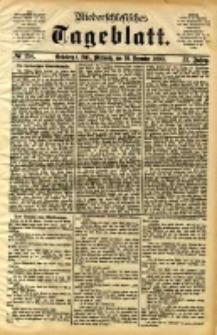 Niederschlesisches Tageblatt, no 298 (Grünberg i. Schl., Mittwoch, den 20. Dezember 1893)