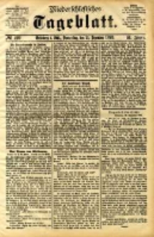 Niederschlesisches Tageblatt, no 299 (Grünberg i. Schl., Donnerstag, den 21. Dezember 1893)