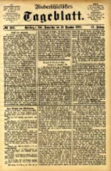 Niederschlesisches Tageblatt, no 303 (Grünberg i. Schl., Donnerstag, den 28. Dezember 1893)