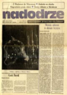 Nadodrze: dwutygodnik społeczno-kulturalny, nr 1 (1 stycznia-14 stycznia 1984)