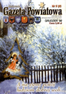Międzyrzecka Gazeta Powiatowa, nr 9, (grudzień 1999 r.)
