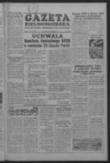 Gazeta Zielonogórska : organ KW Polskiej Zjednoczonej Partii Robotniczej R. IV Nr 166 (14 lipca 1955)