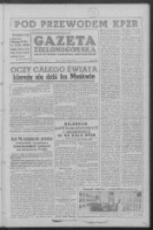 Gazeta Zielonog&oacute;rska : organ KW Polskiej Zjednoczonej Partii Robotniczej R. V Nr 38 (14 lutego 1956)