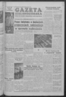 Gazeta Zielonogórska : organ KW Polskiej Zjednoczonej Partii Robotniczej R. V Nr 141 (14 czerwca 1956)