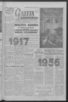 Gazeta Zielonogórska : organ KW Polskiej Zjednoczonej Partii Robotniczej R. V Nr 266 (7 listopada 1956). - Wyd. A