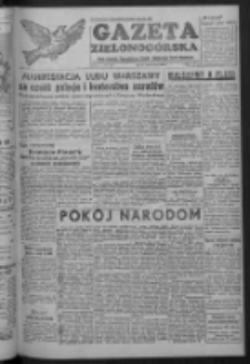Gazeta Zielonog&oacute;rska : organ Komitetu Wojew&oacute;dzkiego Polskiej Zjednoczonej Partii Robotniczej R. I Nr 102 (24/25/26 grudnia 1952)