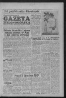 Gazeta Zielonogórska : organ KW Polskiej Zjednoczonej Partii Robotniczej R. III Nr 235 (2/3 października 1954)