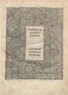 Wandalia in quade wandalorum populis, et eorum patrio solo, ac in Italiam, Galliam, Hispanias, Aphricam, et Dalmatiam, migratione: et de eorum regibus, ac bellis domi, forisque gestis
