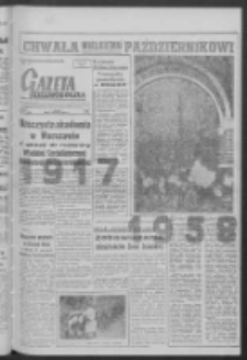 Gazeta Zielonogórska : organ KW Polskiej Zjednoczonej Partii Robotniczej R. VII Nr 265 (7 listopada 1958). - Wyd. AB