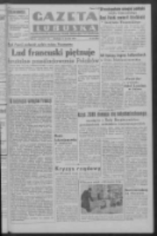 Gazeta Lubuska : organ Komitetu Wojewódzkiego Polskiej Zjednoczonej Partii Robotniczej R. III Nr 15 (15 stycznia 1950). - Wyd. ABCDEFG