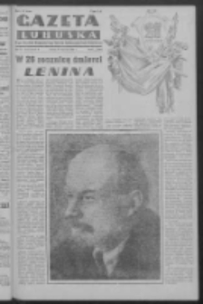 Gazeta Lubuska : organ Komitetu Wojewódzkiego Polskiej Zjednoczonej Partii Robotniczej R. III Nr 21 (21 stycznia 1950). - Wyd. ABCDEFG