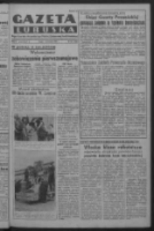 Gazeta Lubuska : organ Komitetu Wojewódzkiego Polskiej Zjednoczonej Partii Robotniczej R. III Nr 102 (14 kwietnia 1950). - Wyd. ABCDEFG