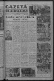 Gazeta Lubuska : organ Komitetu Wojewódzkiego Polskiej Zjednoczonej Partii Robotniczej R. III Nr 121 (3 maja 1950). - Wyd. ABCDEFG