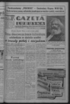 Gazeta Lubuska : organ Komitetu Wojewódzkiego Polskiej Zjednoczonej Partii Robotniczej R. III Nr 124 (6 maja 1950). - Wyd. ABCDEFG