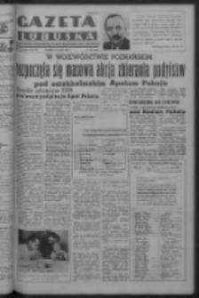 Gazeta Lubuska : organ Komitetu Wojewódzkiego Polskiej Zjednoczonej Partii Robotniczej R. III Nr 132 (14 maja 1950). - Wyd. ABCDEFG