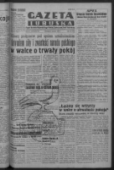 Gazeta Lubuska : organ Komitetu Wojewódzkiego Polskiej Zjednoczonej Partii Robotniczej R. III Nr 149 (1 czerwca 1950). - Wyd. ABCDEFG