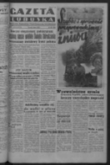 Gazeta Lubuska : organ Komitetu Wojewódzkiego Polskiej Zjednoczonej Partii Robotniczej R. III Nr 182 (4 lipca 1950). - Wyd. ABCDEFG