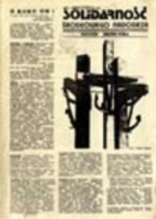 Solidarność Środkowego Nadodrza: Zielona Góra, 30 lipiec 1981, nr 12