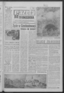 Gazeta Zielonogórska : organ KW Polskiej Zjednoczonej Partii Robotniczej R. XVII Nr 207 (31 sierpnia - 1 września 1968). - Wyd. A