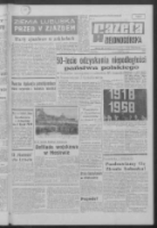 Gazeta Zielonogórska : organ KW Polskiej Zjednoczonej Partii Robotniczej R. XVII Nr 266 (8 listopada 1968). - Wyd. A