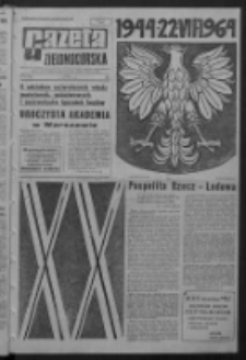 Gazeta Zielonogórska : organ KW Polskiej Zjednoczonej Partii Robotniczej R. XIII Nr 173 (22 lipca 1964). - [Wyd. A]