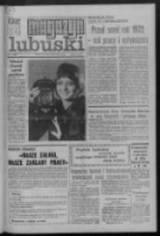 Gazeta Zielonogórska : magazyn lubuski : organ KW Polskiej Zjednoczonej Partii Robotniczej R. XX Nr 311 (31 grudnia 1971 - 1/2 stycznia 1972). - Wyd. A