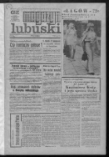 Gazeta Zielonogórska : magazyn lubuski : organ Komitetu Wojewódzkiego PZPR w Zielonej Górze R. XXI Nr 155 (1/2 lipca 1972). - Wyd. A