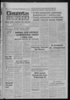 Gazeta Lubuska : dziennik Polskiej Zjednoczonej Partii Robotniczej : Zielona G&oacute;ra - Gorz&oacute;w R. XXIX Nr 188 (21 września 1981). - Wyd. A