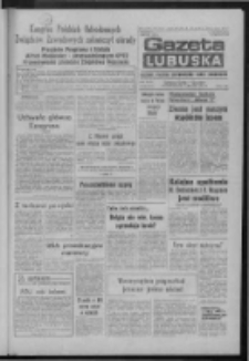 Gazeta Lubuska : dziennik Polskiej Zjednoczonej Partii Robotniczej : Zielona G&oacute;ra - Gorz&oacute;w R. XXXIV Nr 280 (1 grudnia 1986). - Wyd. 1