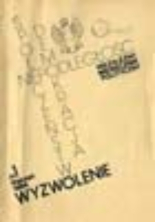 Wyzwolenie: społeczeństwo, demokracja, niepodległość: miesięcznik polityczny, nr 3 (18) 1986