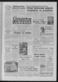 Gazeta Lubuska : pismo codzienne : Gorzów - Zielona Góra R. XXXVIII Nr 63 (15 marca 1990). - Wyd. 1