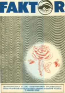 Faktor: jednodni&oacute;wka Klubu Dziennikarzy Studenckich, 6 (listopad 1976)