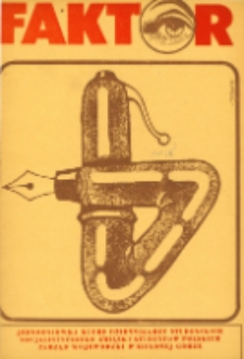 Faktor: jednodni&oacute;wka Klubu Dziennikarzy Studenckich, 18 (pażdziernik 1979)